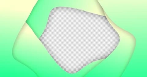 Image of green gradient lines waving in seamless loop on white background Stock Illustration