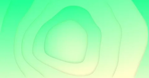 Image of green gradient lines waving in seamless loop Illustrazione stock