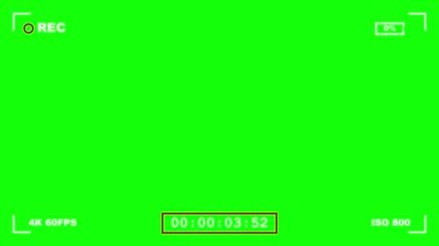 An image of a green screen with red arrow on it and black background white Stock Footage 345496307