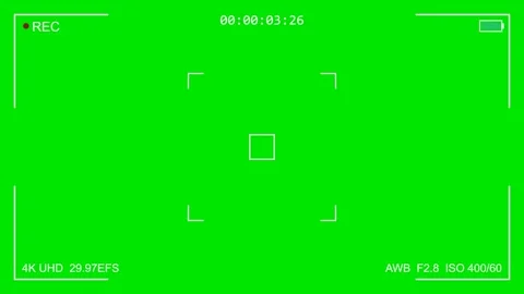 An image of a green screen with white background and animated chromakey Stock Footage 345496374