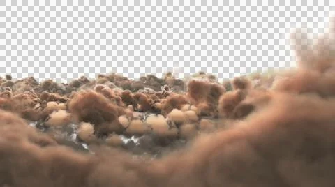 Image of grey and orange sunset clouds Stock Illustration