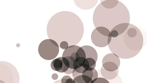 Image of gushing circles on white background Stock Illustration