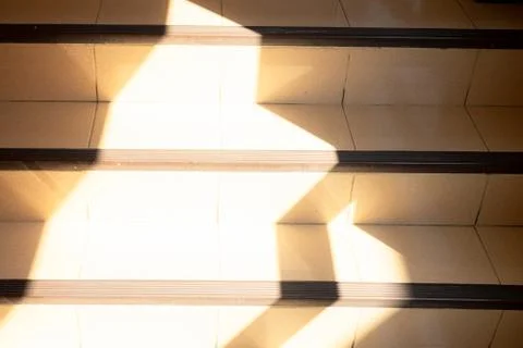 The image that has sunlight entering. Stock Photos