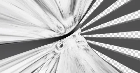 Image of head sculptures over grey lines on transparent background Ilustração Stock