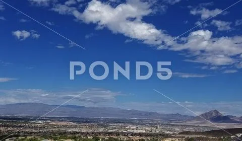 An image of a Henderson Nevada Landscape.. Stock Photos