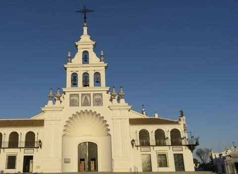 Image of the hermitage of El Rocio Stock-Fotos
