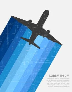 Image of high flying Stock Illustration