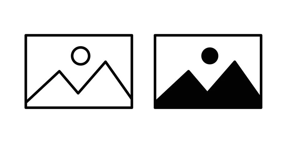 Image icon concept. best for web design Stock Illustration