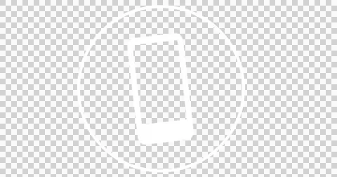 Image of icon with smartphone over transparent background Ilustração Stock