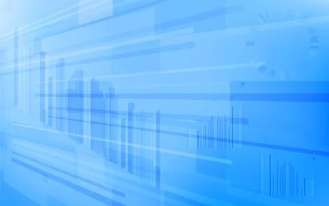 Image illustration of business graph Stock Illustration
