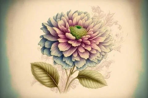 Image of ?illustration, pattern floral and pastel, flower background Stock Illustration