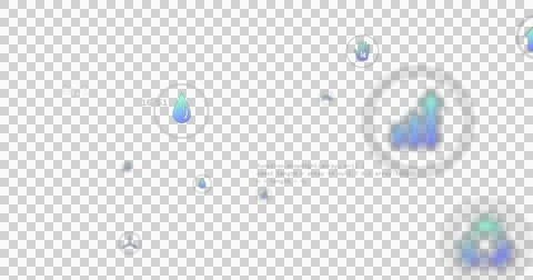 Image of interface with power and energy icons over data processing on dark Ilustração Stock