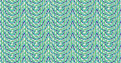 Image of kaleidoscope neon pattern moving in hypnotic motion on transparent 스톡 일러스트