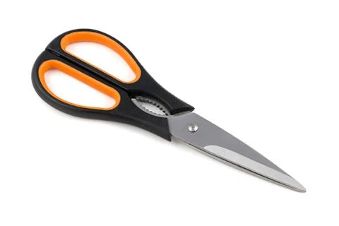 Image of kitchen shears Stock Photos