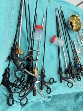 Image of Laparoscopic Instruments A1 Stock Photos