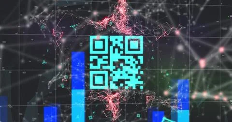 Image of level up text over dna strand on black background イラスト素材