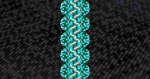 Image of light shapes moving over black background 스톡 일러스트