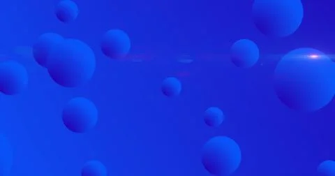 Image of light spots over blue background 스톡 일러스트