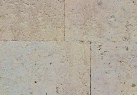 Image of light stone wall of Sandstone as background. Stock Photos