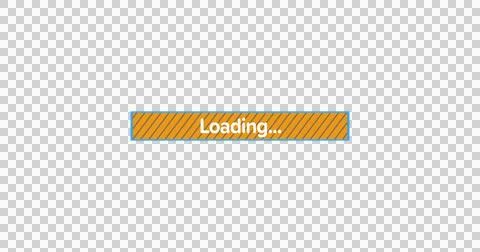 Image of loading process on black background Stock Illustration