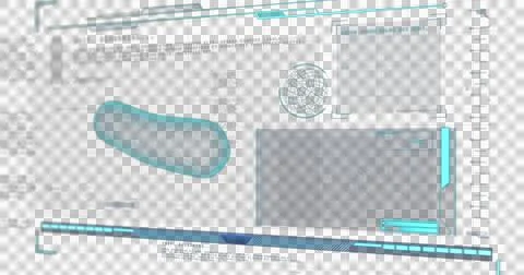 Image of macro cell spinning and medical data processing on screen イラスト素材