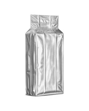 An image of a Metallic Coffee Package isolated on a white background Stock Illustration