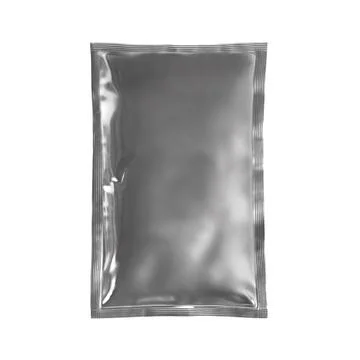 A image of a Metallic Pack isolated on a white background Stock Illustration