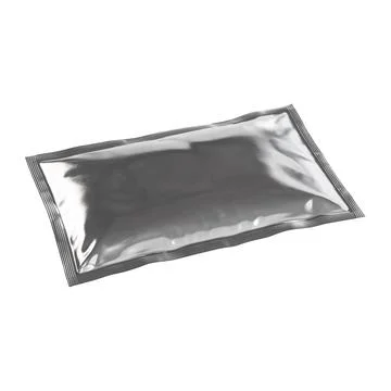 A image of a Metallic Pack isolated on a white background Stock Illustration