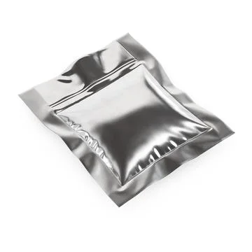 A image of a Metallic Pack isolated on a white background Stock Illustration