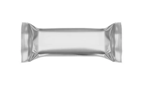 An image of a Metallic Snack Bar isolated on a white background Stock Illustration