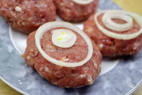 Image of minced meat. Stock Photos