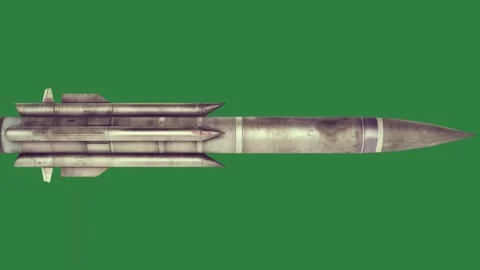 An image of a missile 動画素材 337029221