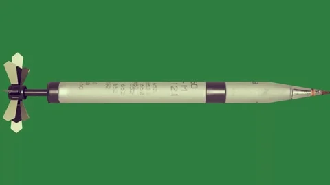 An image of a missile Stock Footage 337029285