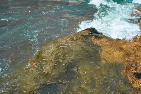 Image of a mountain river. Stock Photos