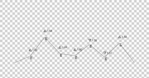 Image of moving statistics and data processing on black background Stockillustratie