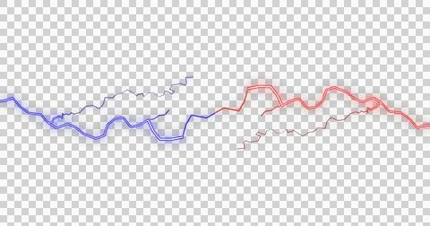 Image of multicoloured electric strikes exploding on white background 스톡 일러스트