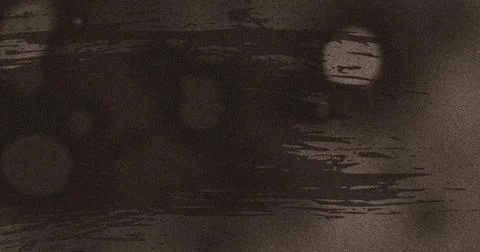 Image of multiple brown smudges and spots moving on seamless loop Stockillustratie