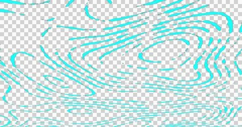 Image of multiple green map lines moving on seamless loop on transparent Illustrazione stock