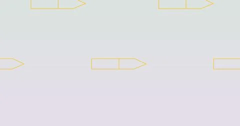 Image of multiple pencil icons in seamless pattern against copy space on grey 库存插图