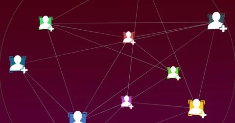 Image of multiple rows of orange spots and circles moving in hypnotic motio.. 스톡 일러스트