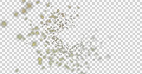 Image of multiple spot lights moving on seamless loop on transparent background Stock Illustration