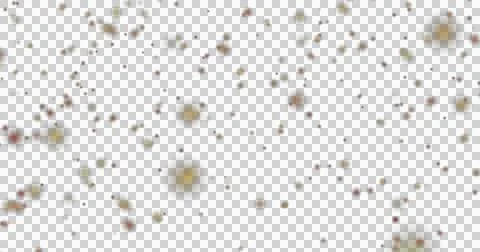 Image of multiple spot lights moving on seamless loop on transparent background Stock Illustration