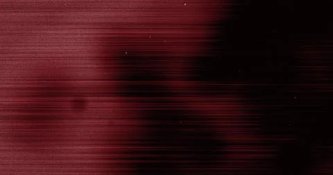 Image of multiple white specks and lines moving on seamless loop in black and Illustrazione stock