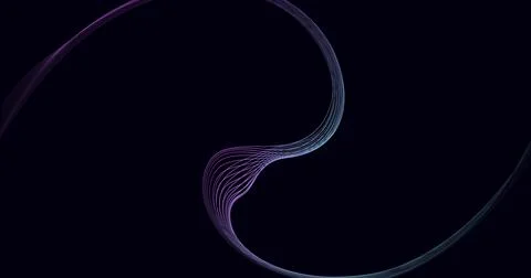 Image of network of connections with data transfer over black background Stock Photos