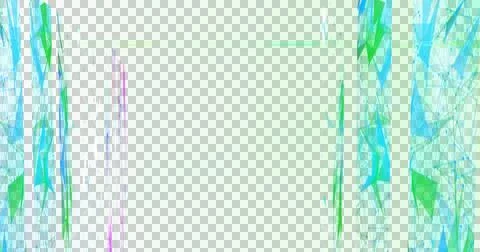 Image of network of digital information flowing through screens of computer Illustrazione stock