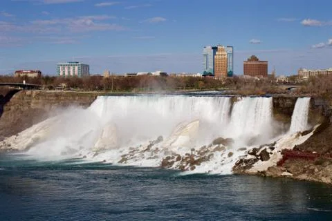 Image of the Niagara falls Stock Photos