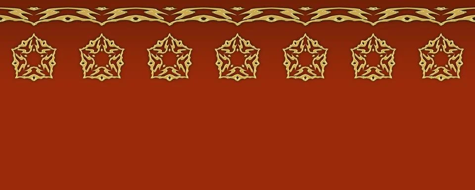 An image of a nice christmas border Stock Illustration