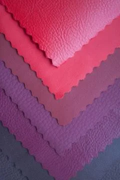 An image of a nice leather background. Cowhide texture. Stock Photos