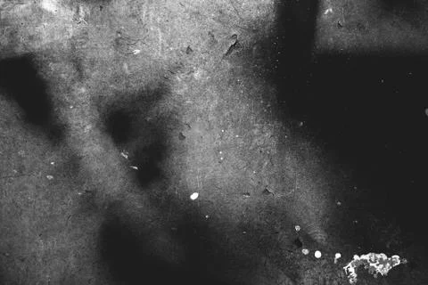 Image of old scratched surface in black and white colors Stock Photos