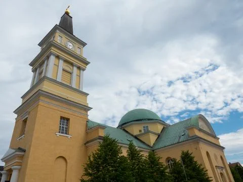Image of the Oulu Cathedral. Stock Photos